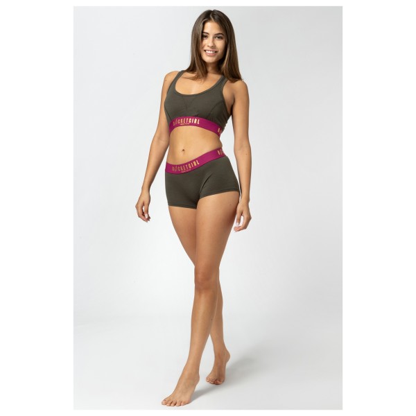 super.natural - Women's Rocket175 Boyfriend Hipster - Ropa interior merino