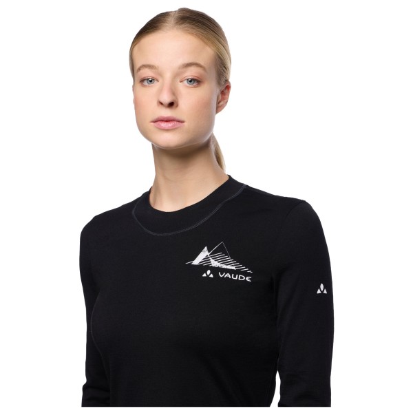 Vaude - Women's Monviso Wool L/S T-Shirt II - Merinowollen ondergoed