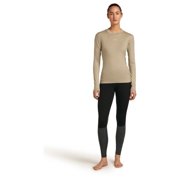 Icebreaker - Women's 200 Merinofine Ace L/S Mock Neck - Merinowollen ondergoed