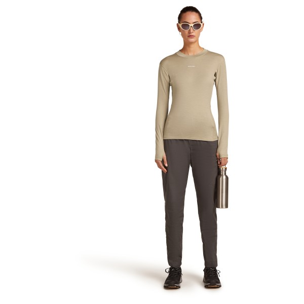 Icebreaker - Women's 200 Merinofine Ace L/S Mock Neck - Merinowollen ondergoed