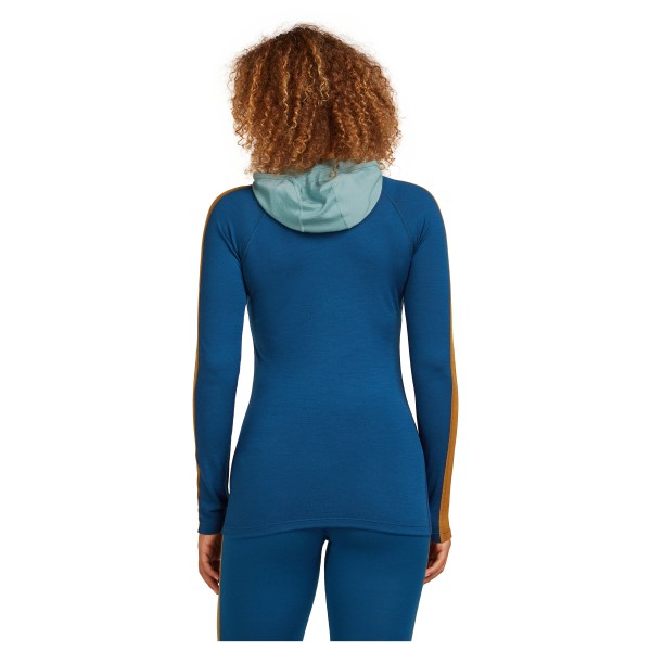 Icebreaker - Women's Merino 200 Oasis+ L/S Half Zip Hoodie - Merinowollen ondergoed