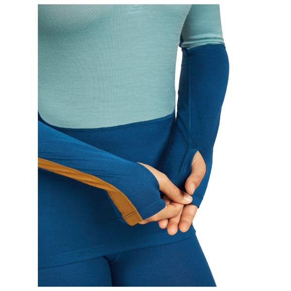 Icebreaker - Women's Merino 200 Oasis+ L/S Half Zip Hoodie - Merinowollen ondergoed