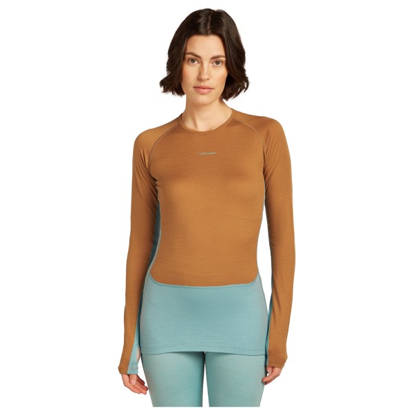 Icebreaker - Women's Merino 200 Zoneknit L/S Crewe - Ropa interior merino