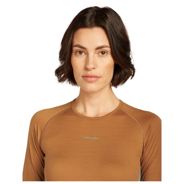 Icebreaker - Women's Merino 200 Zoneknit L/S Crewe - Ropa interior merino