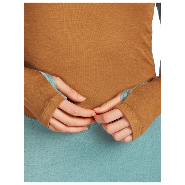 Icebreaker - Women's Merino 200 Zoneknit L/S Crewe - Ropa interior merino