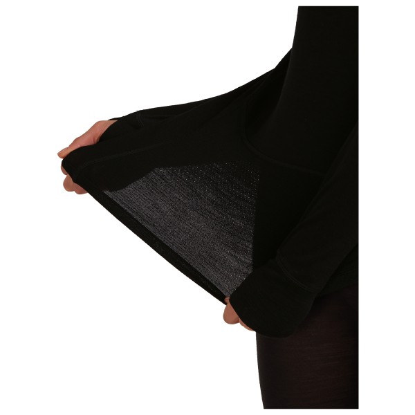 Icebreaker - Women's Merino 200 Zoneknit L/S Half Zip - Merinowollen ondergoed