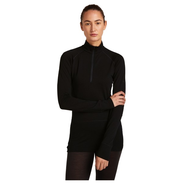 Icebreaker - Women's Merino 200 Zoneknit L/S Half Zip - Merinowollen ondergoed