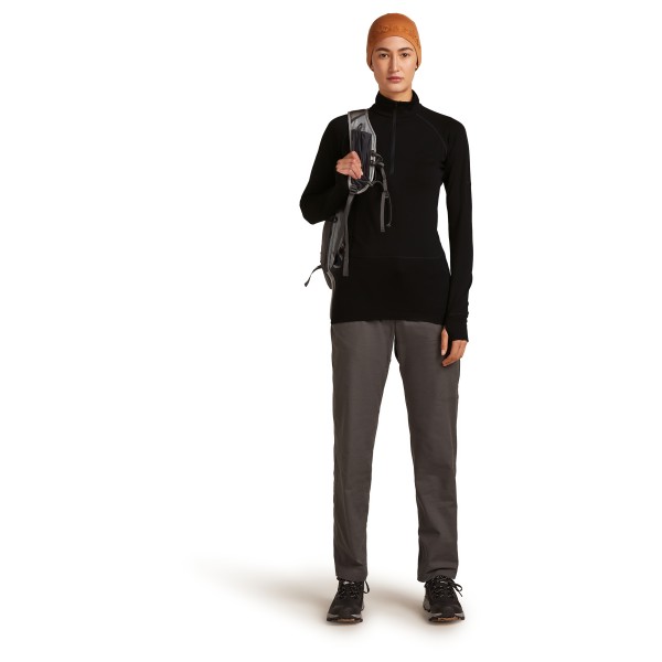 Icebreaker - Women's Merino 200 Zoneknit L/S Half Zip - Merinowollen ondergoed