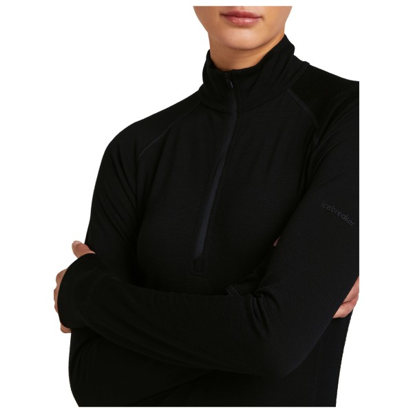 Icebreaker - Women's Merino 200 Zoneknit L/S Half Zip - Merinowollen ondergoed