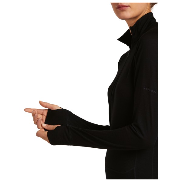 Icebreaker - Women's Merino 200 Zoneknit L/S Half Zip - Merinowollen ondergoed