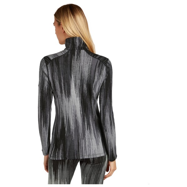 Icebreaker - Women's Merino 260 Tech Vertex L/S Half Zip AOP - Merinowollen ondergoed