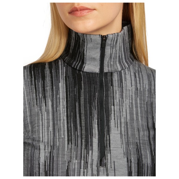 Icebreaker - Women's Merino 260 Tech Vertex L/S Half Zip AOP - Merinowollen ondergoed