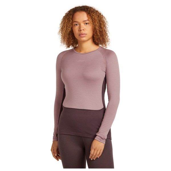 Icebreaker - Women's Merino 260 Zoneknit L/S Crewe - Merinowollen ondergoed