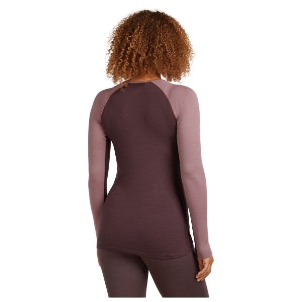 Icebreaker - Women's Merino 260 Zoneknit L/S Crewe - Merinowollen ondergoed