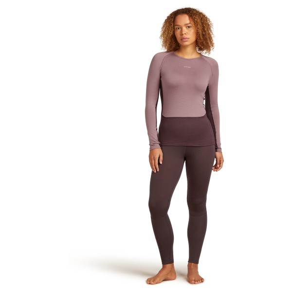Icebreaker - Women's Merino 260 Zoneknit L/S Crewe - Merinowollen ondergoed