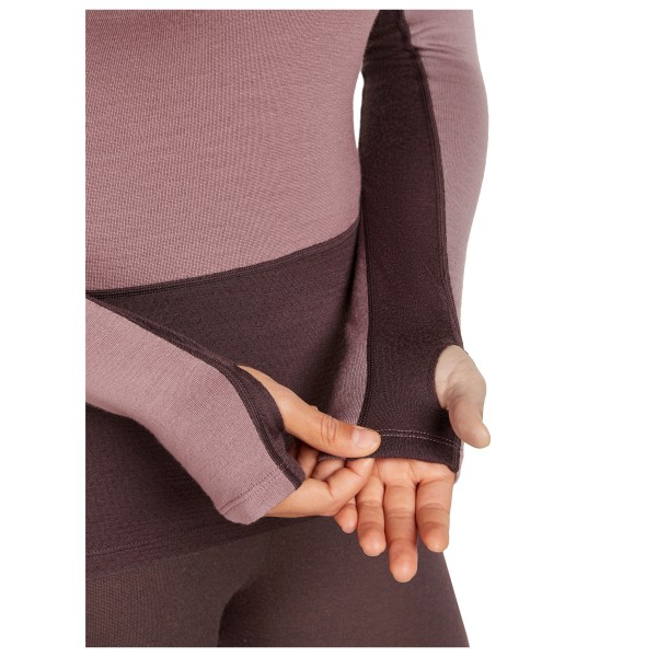 Icebreaker - Women's Merino 260 Zoneknit L/S Crewe - Merinowollen ondergoed