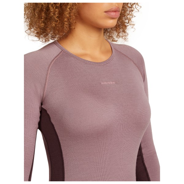 Icebreaker - Women's Merino 260 Zoneknit L/S Crewe - Merinowollen ondergoed