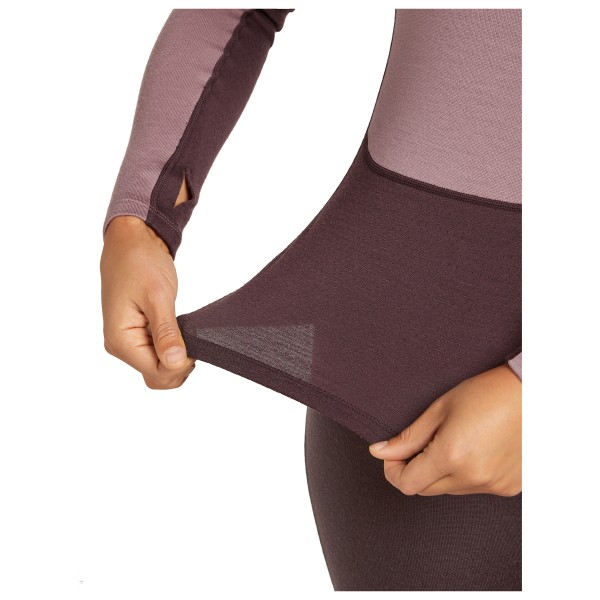 Icebreaker - Women's Merino 260 Zoneknit L/S Crewe - Merinowollen ondergoed