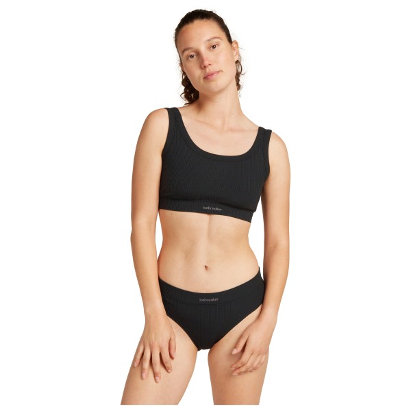 Icebreaker - Women's Merino Blend Rib Lotus Hipster - Merinowollen ondergoed