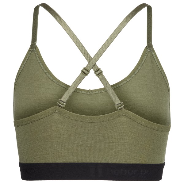 Heber Peak - Women's MerinoMix165 PineconeHe. Soft Bra - Merinowollen ondergoed
