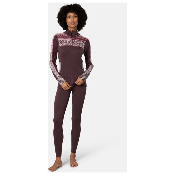 Kari Traa - Women's Ines Half Zip - Merinowollen ondergoed