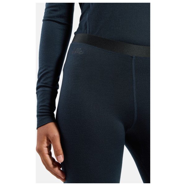 Odlo - Women's Merino 200 80 Years Bl Bottom Long - Ropa interior merino