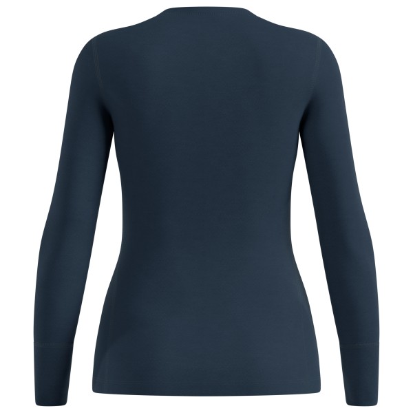 Odlo - Women's Merino 200 80 Years Bl Top Crew Neck L/S - Ropa interior merino