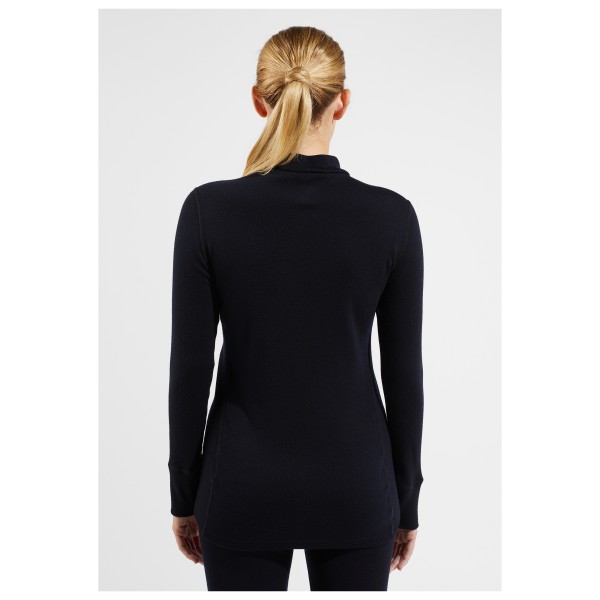 Odlo - Women's Merino 260 Bl Top Turtle Neck L/S Half Zip - Ropa interior merino
