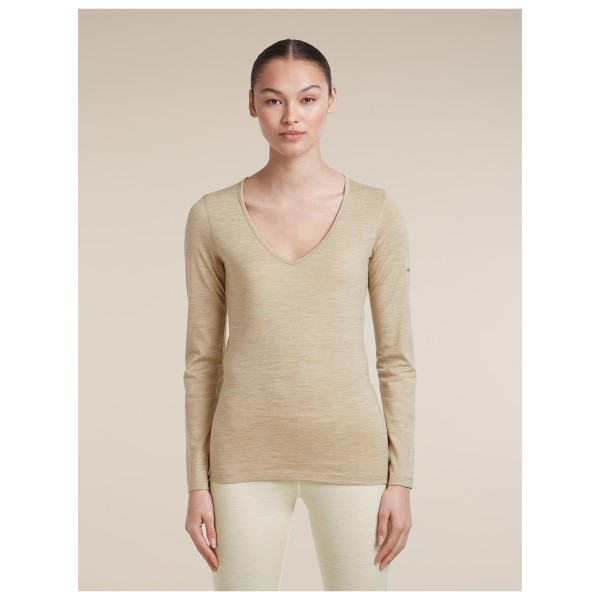 Icebreaker - Women's Merino 200 Oasis L/S V Neck - Ropa interior merino