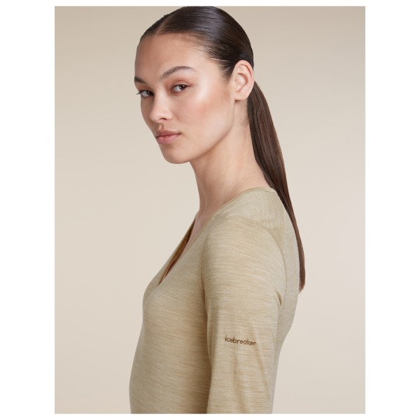 Icebreaker - Women's Merino 200 Oasis L/S V Neck - Ropa interior merino