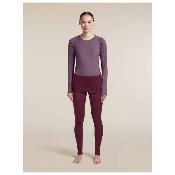 Icebreaker - Women's Merino 200 Zoneknit L/S Crewe - Ropa interior merino