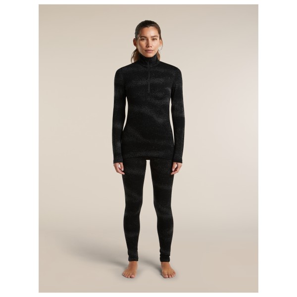Icebreaker - Women's Merino 260 Oasis L/S Half Zip Chillwave - Ropa interior merino