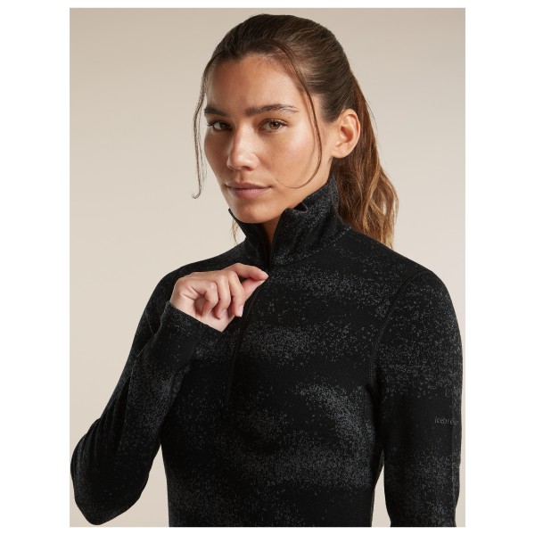 Icebreaker - Women's Merino 260 Oasis L/S Half Zip Chillwave - Ropa interior merino