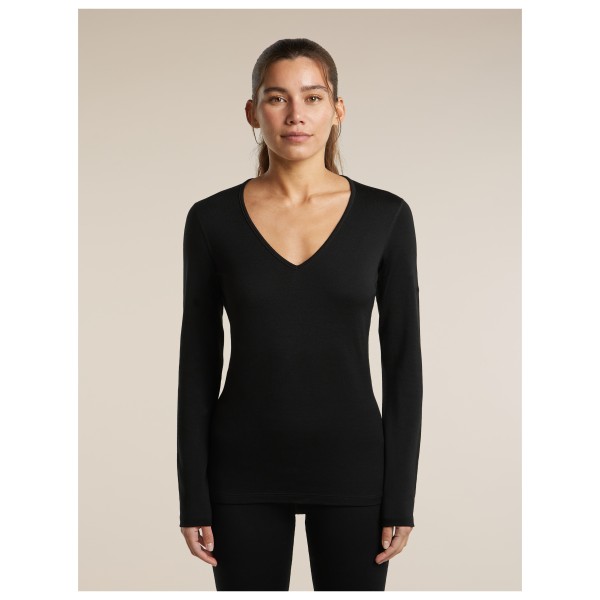 Icebreaker - Women's Merino 260 Oasis L/S V Neck - Ropa interior merino