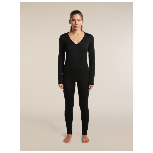 Icebreaker - Women's Merino 260 Oasis L/S V Neck - Ropa interior merino