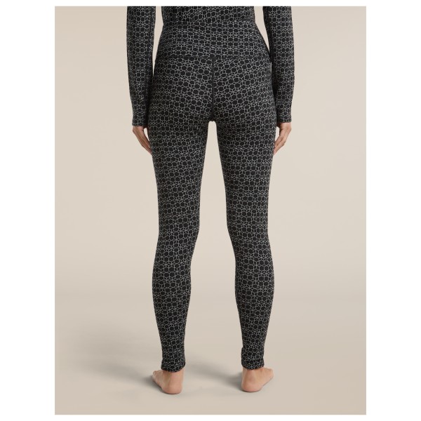 Icebreaker - Women's Merino 260 Oasis Leggings Alpine Geo - Merinowollen ondergoed
