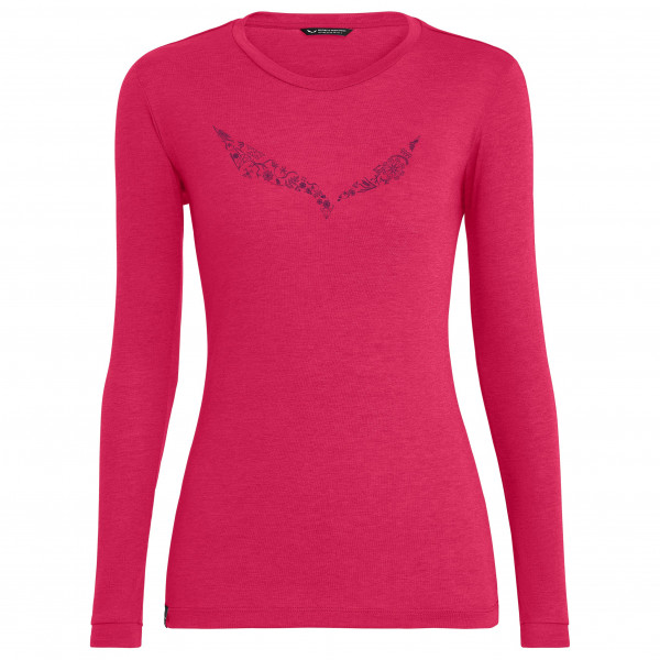 Salewa - Women's Solidlogo Dry L/S Tee - Camiseta funcional