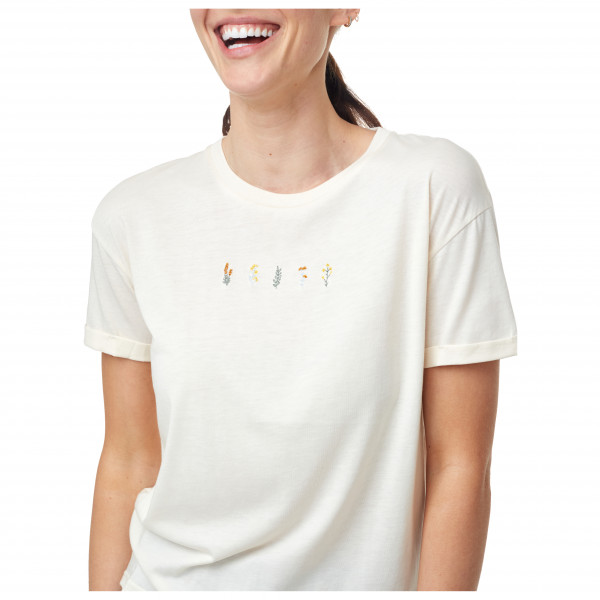 tentree - Women's River Flowers Embroidery - Camiseta de manga corta