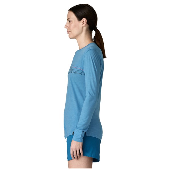 Patagonia - Women's L/S Cap Cool Merino Graphic Shirt - Merinotröja