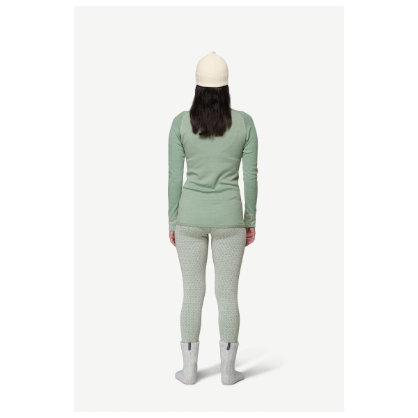 Devold - Women's Kvitegga Cross Neck - Merinovillapaita