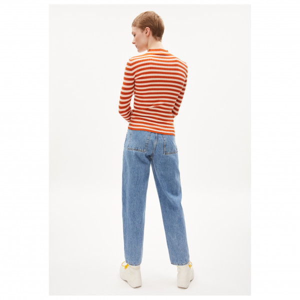 ARMEDANGELS - Women's Alaani Striped - Camiseta de manga larga