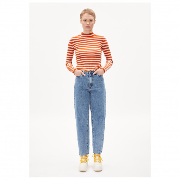 ARMEDANGELS - Women's Alaani Striped - Camiseta de manga larga