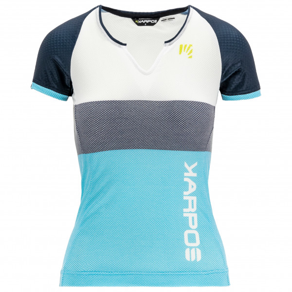 KARPOS Moved Evo W Jersey – T-Shirt Tecnica Donna Per Corsa E Trekking, Ispirata Al Tor Des Géants, In Polartec Delta