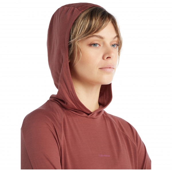 Icebreaker - Women's Cool-Lite L/S Hoodie - Camiseta de merino
