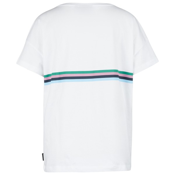 recolution - Women's T-Shirt Cherry Chest Stripes - Camiseta de manga corta