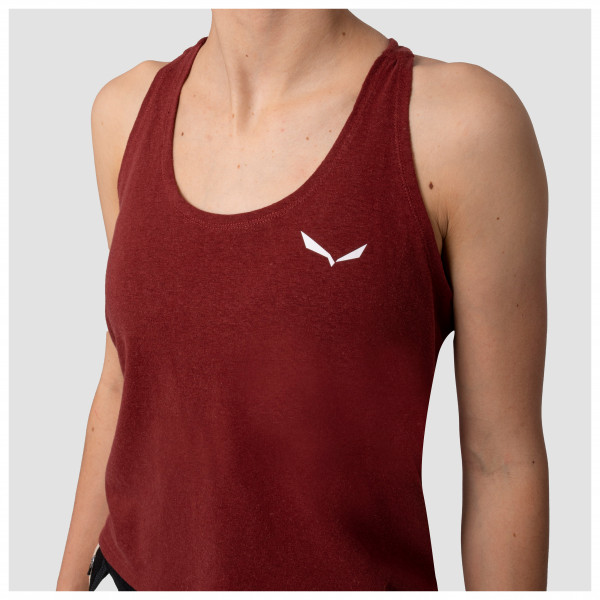 Salewa - Women's Lavaredo Hemp Crop Tanktop - Tanktop