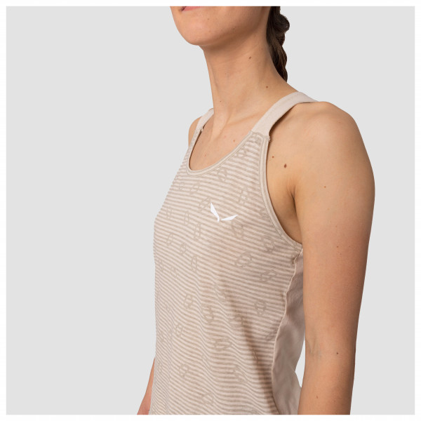 Salewa - Women's Lavaredo Hemp Graphic Tanktop - Camiseta sin mangas