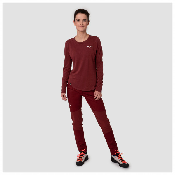 Salewa - Women's Lavaredo Hemp L/S Tee - Camiseta funcional