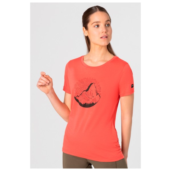 super.natural - Women's Mountain Mandala Tee - Camiseta de merino