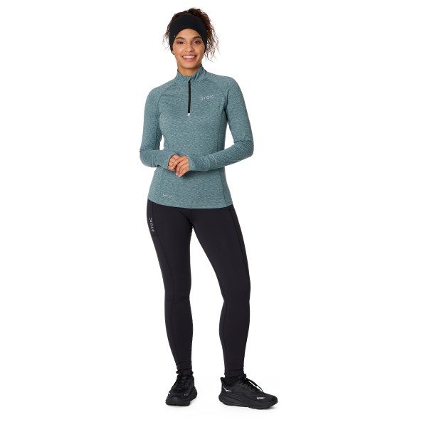 Stoic - Women's HelsingborgSt. Performance L/S with Zip - Loopshirt
